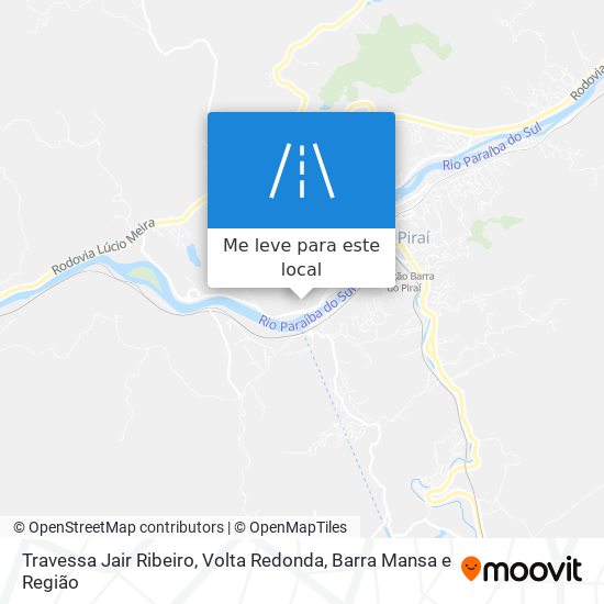 Travessa Jair Ribeiro mapa