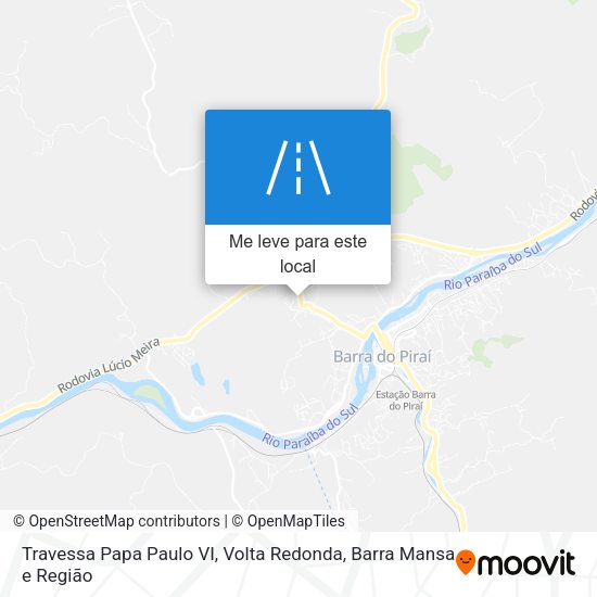 Travessa Papa Paulo VI mapa