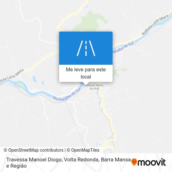 Travessa Manoel Diogo mapa