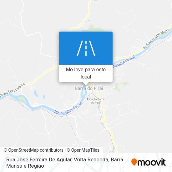 Rua José Ferreira De Agular mapa