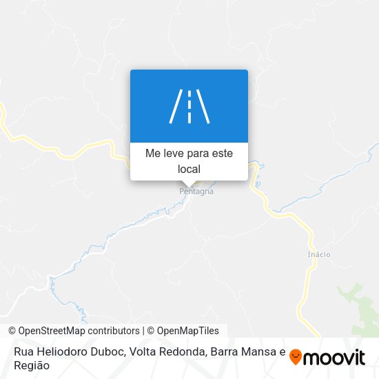 Rua Heliodoro Duboc mapa