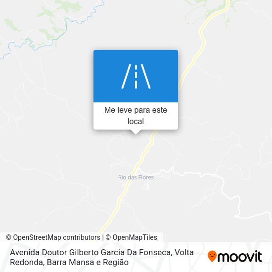 Avenida Doutor Gilberto Garcia Da Fonseca mapa