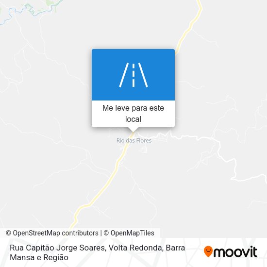 Rua Capitão Jorge Soares mapa