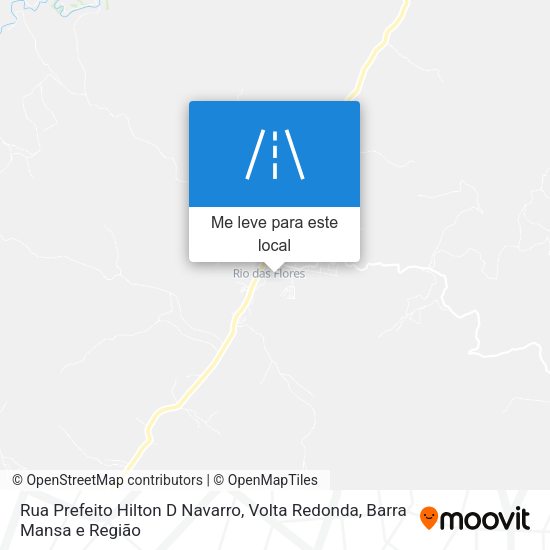 Rua Prefeito Hilton D Navarro mapa