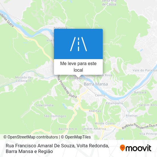 Rua Francisco Amaral De Souza mapa