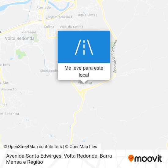 Avenida Santa Edwirges mapa