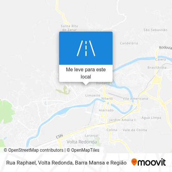 Rua Raphael mapa