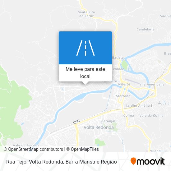 Rua Tejo mapa