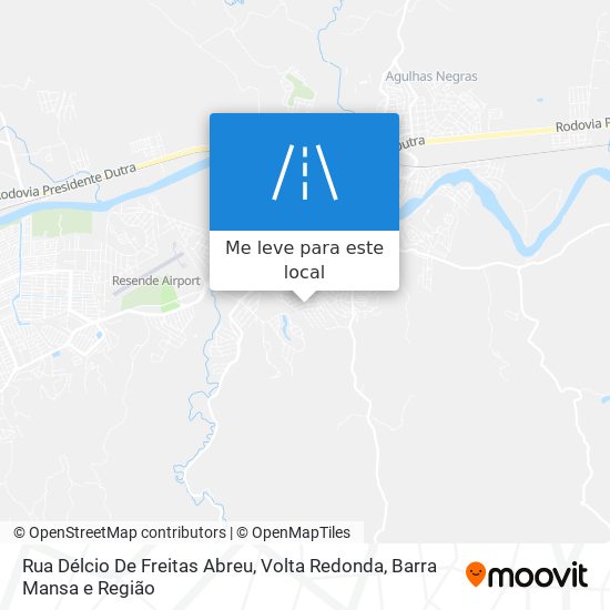 Rua Délcio De Freitas Abreu mapa