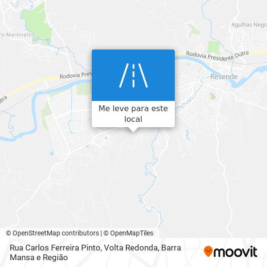 Rua Carlos Ferreira Pinto mapa