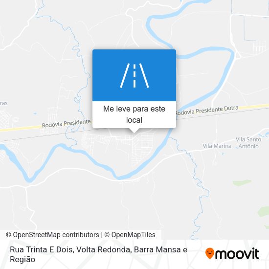 Rua Trinta E Dois mapa
