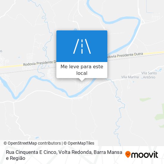 Rua Cinquenta E Cinco mapa