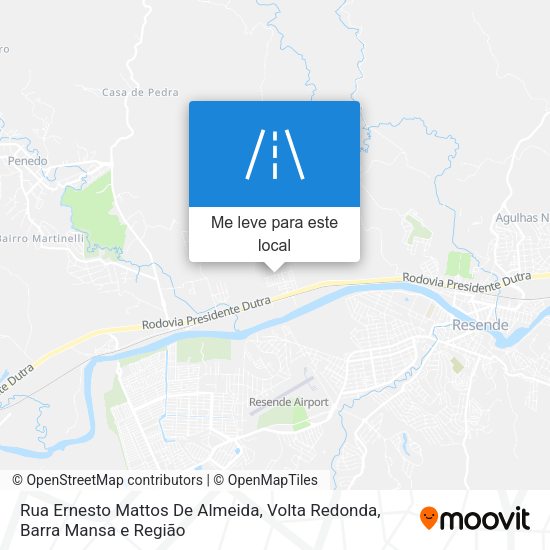 Rua Ernesto Mattos De Almeida mapa
