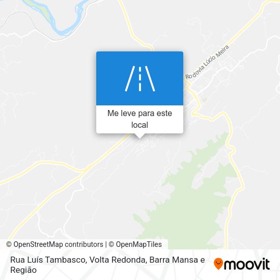 Rua Luís Tambasco mapa