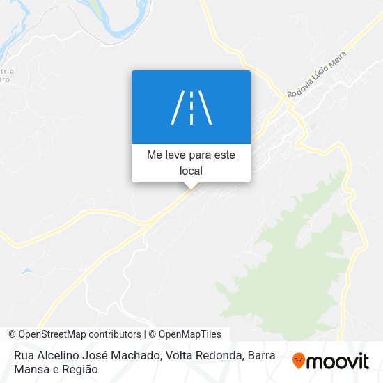 Rua Alcelino José Machado mapa