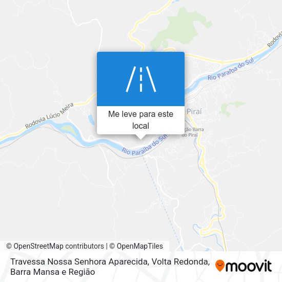 Travessa Nossa Senhora Aparecida mapa