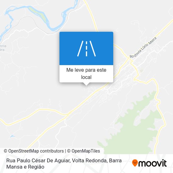 Rua Paulo César De Aguiar mapa