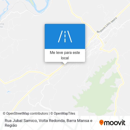 Rua Jubal Samico mapa