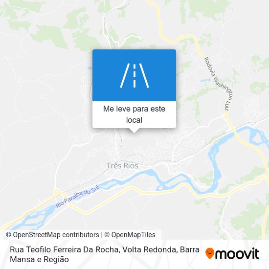 Rua Teofilo Ferreira Da Rocha mapa