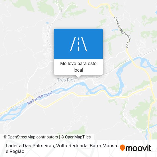 Ladeira Das Palmeiras mapa
