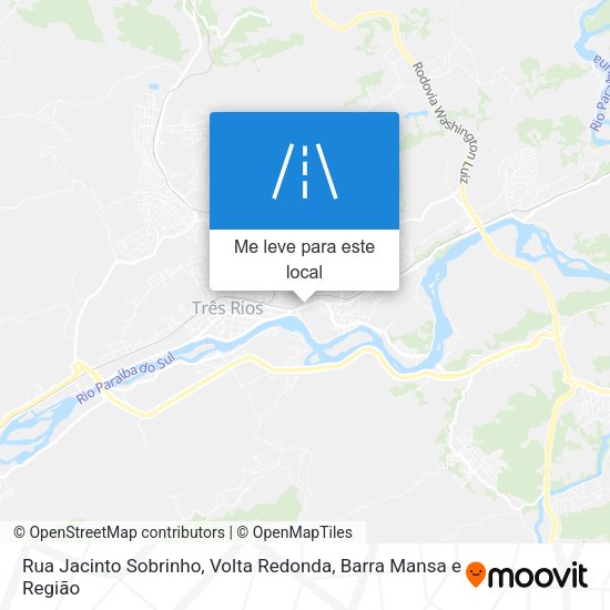 Rua Jacinto Sobrinho mapa