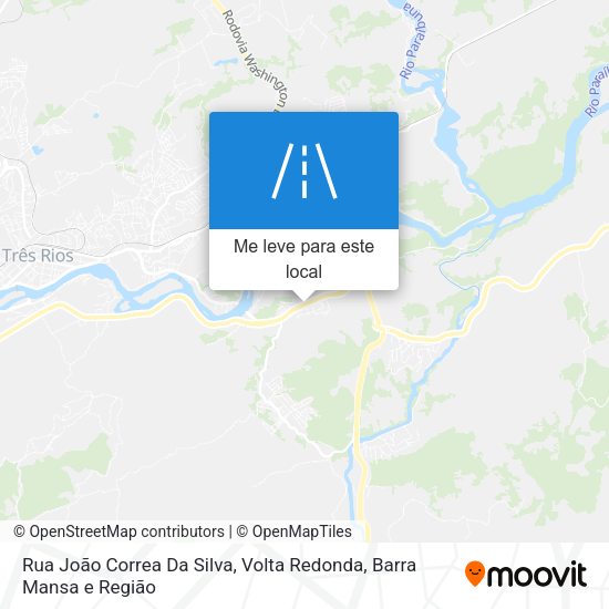 Rua João Correa Da Silva mapa