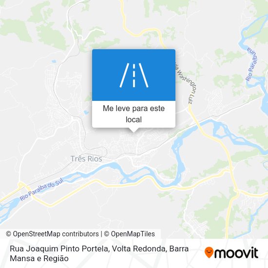 Rua Joaquim Pinto Portela mapa