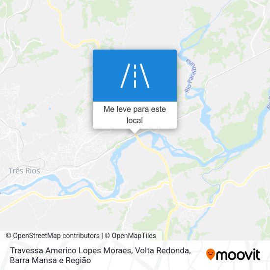 Travessa Americo Lopes Moraes mapa