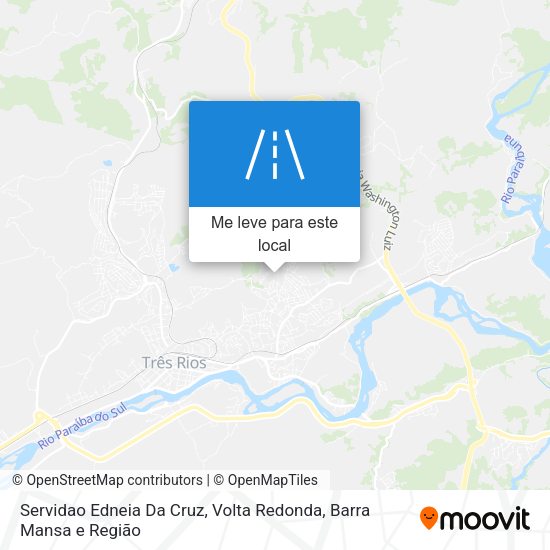 Servidao Edneia Da Cruz mapa