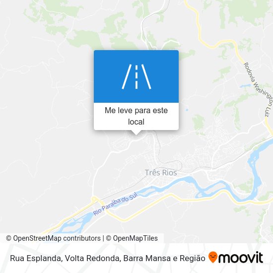 Rua Esplanda mapa