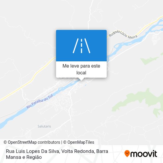 Rua Luis Lopes Da Silva mapa