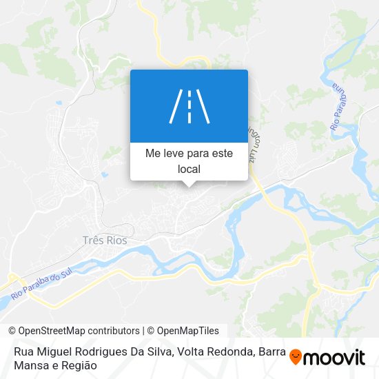 Rua Miguel Rodrigues Da Silva mapa