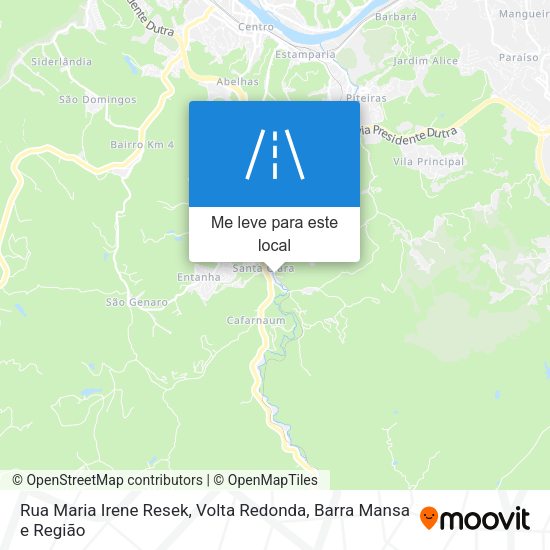 Rua Maria Irene Resek mapa