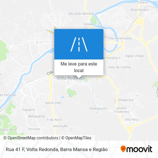 Rua 41 F mapa