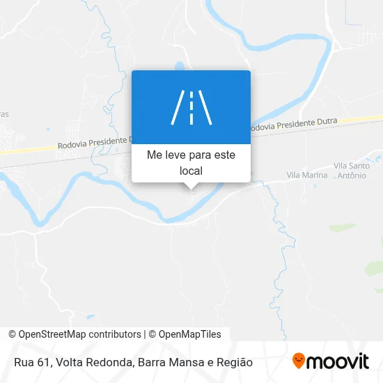 Rua 61 mapa