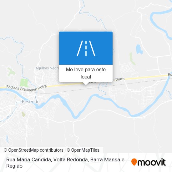 Rua Maria Candida mapa