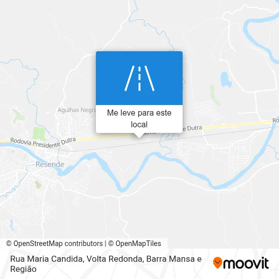 Rua Maria Candida mapa