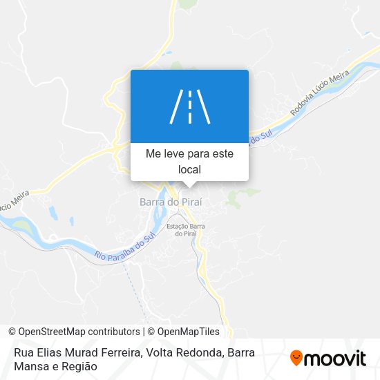 Rua Elias Murad Ferreira mapa