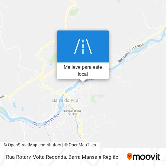 Rua Rotary mapa