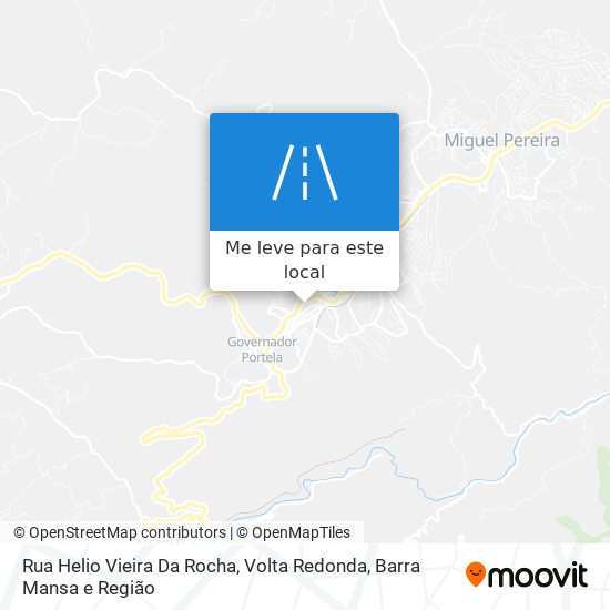 Rua Helio Vieira Da Rocha mapa