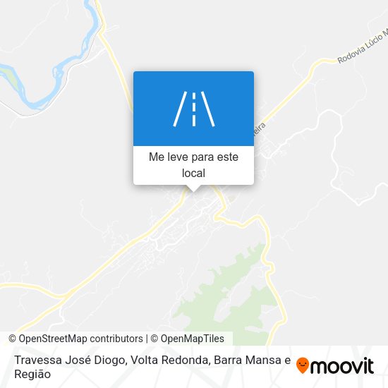 Travessa José Diogo mapa