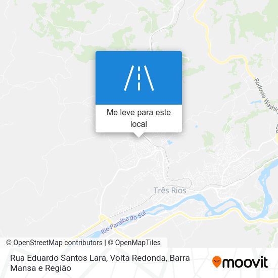 Rua Eduardo Santos Lara mapa