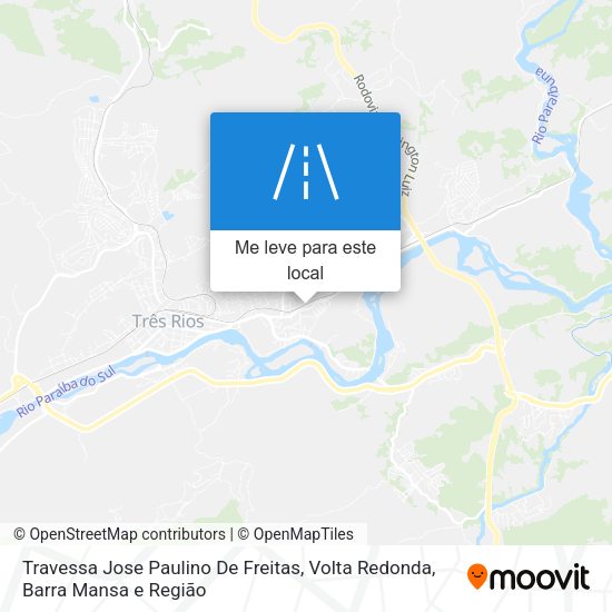 Travessa Jose Paulino De Freitas mapa