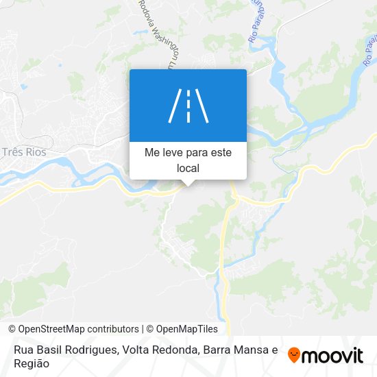 Rua Basil Rodrigues mapa