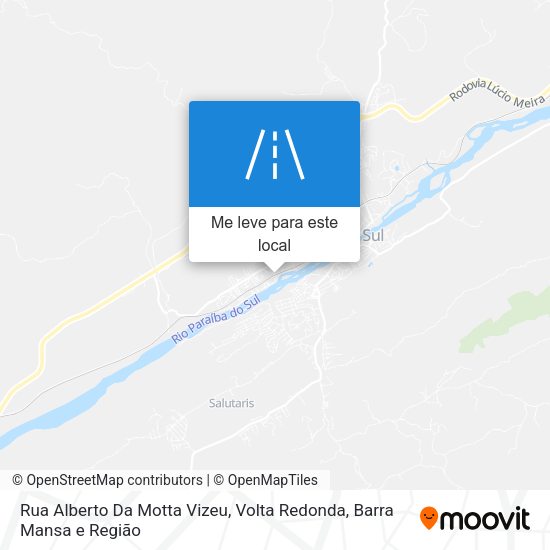 Rua Alberto Da Motta Vizeu mapa