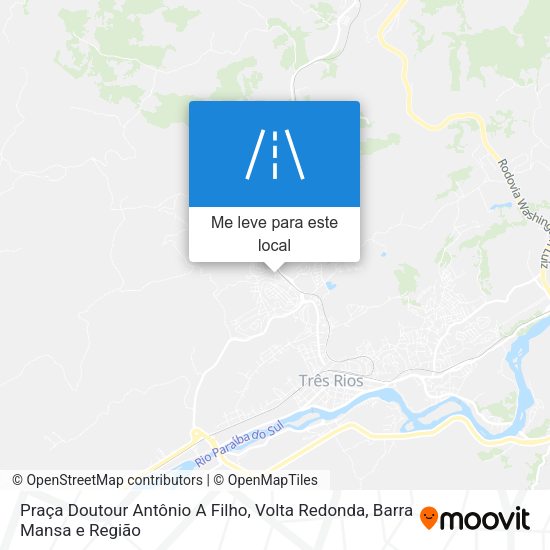 Praça Doutour Antônio A Filho mapa