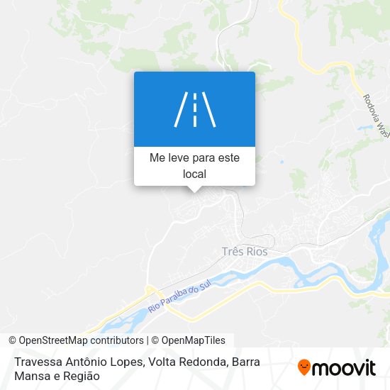 Travessa Antônio Lopes mapa