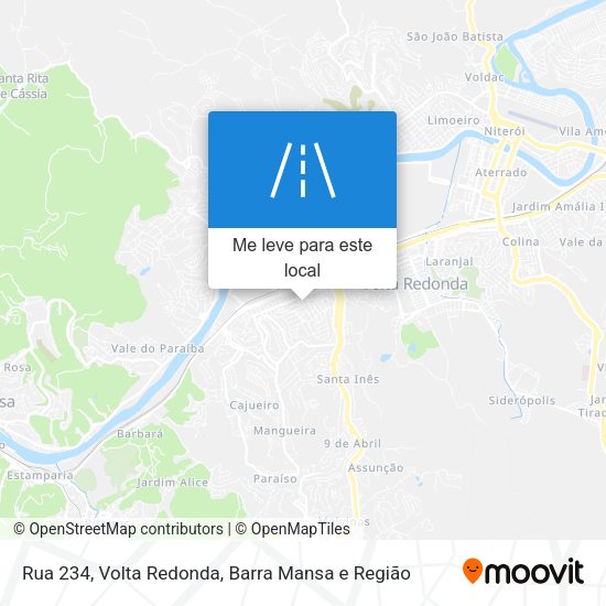 Rua 234 mapa