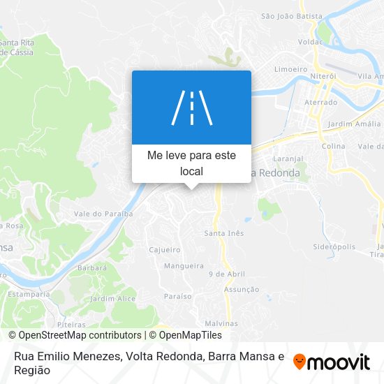 Rua Emilio Menezes mapa