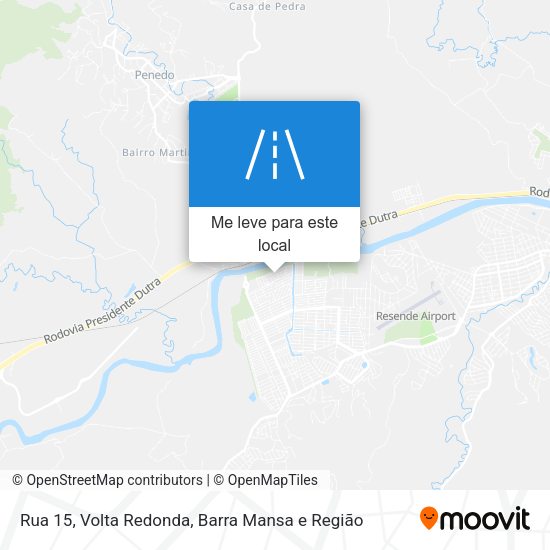 Rua 15 mapa
